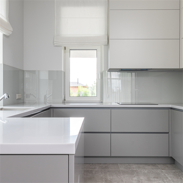 Custom Durable Eco Friendly Lacquer Kitchen Cabinet