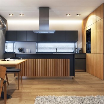 Luxurious High Grade Multifunctional Melamine Kitchen Cabinet