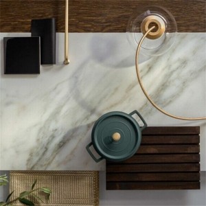 Contemporary Chemical Resistant White Quartz Countertop